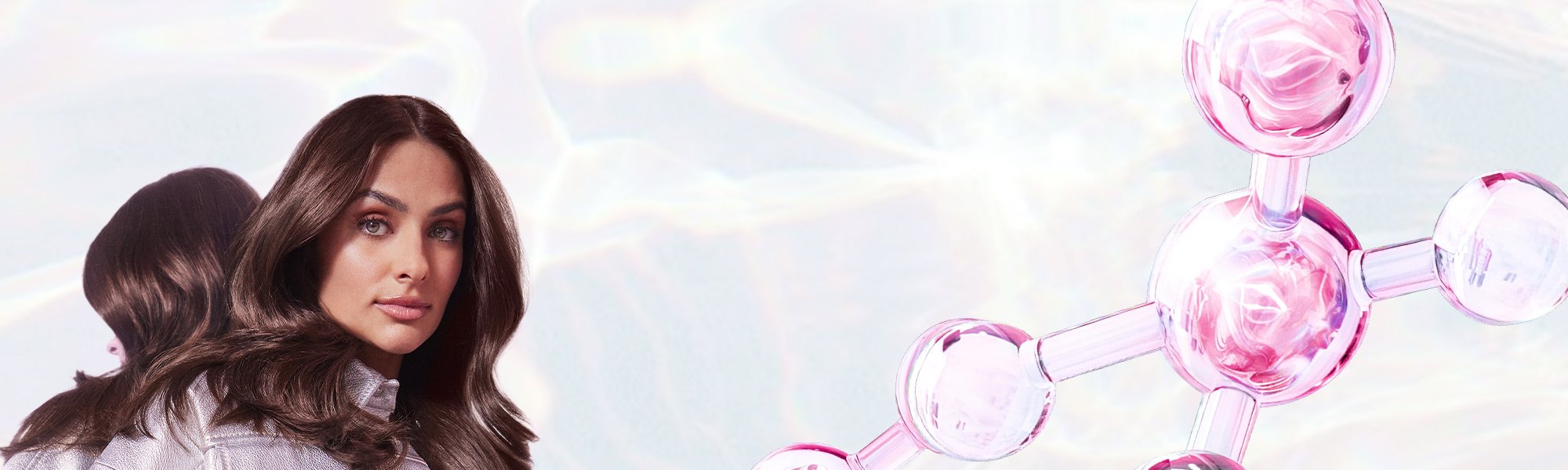 Molécula + modelo de Glycolic Gloss