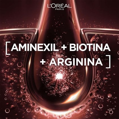 Fórmula con Aminexil 1.5%, cafeína y arginina para fortalecer el cabello debilitado
