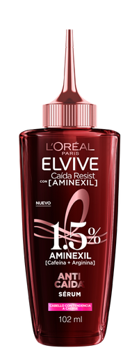 loreal paris elvive caída resist aminexil sérum packshot Centroamerica