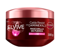 Mascarilla para la caída del cabello Elvive Caída Resist Aminexil de L'Oréal Paris para cabello débil o quebradizo