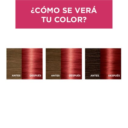 EXCELLENCE TINTE ROJO 6660 RESULTADOS