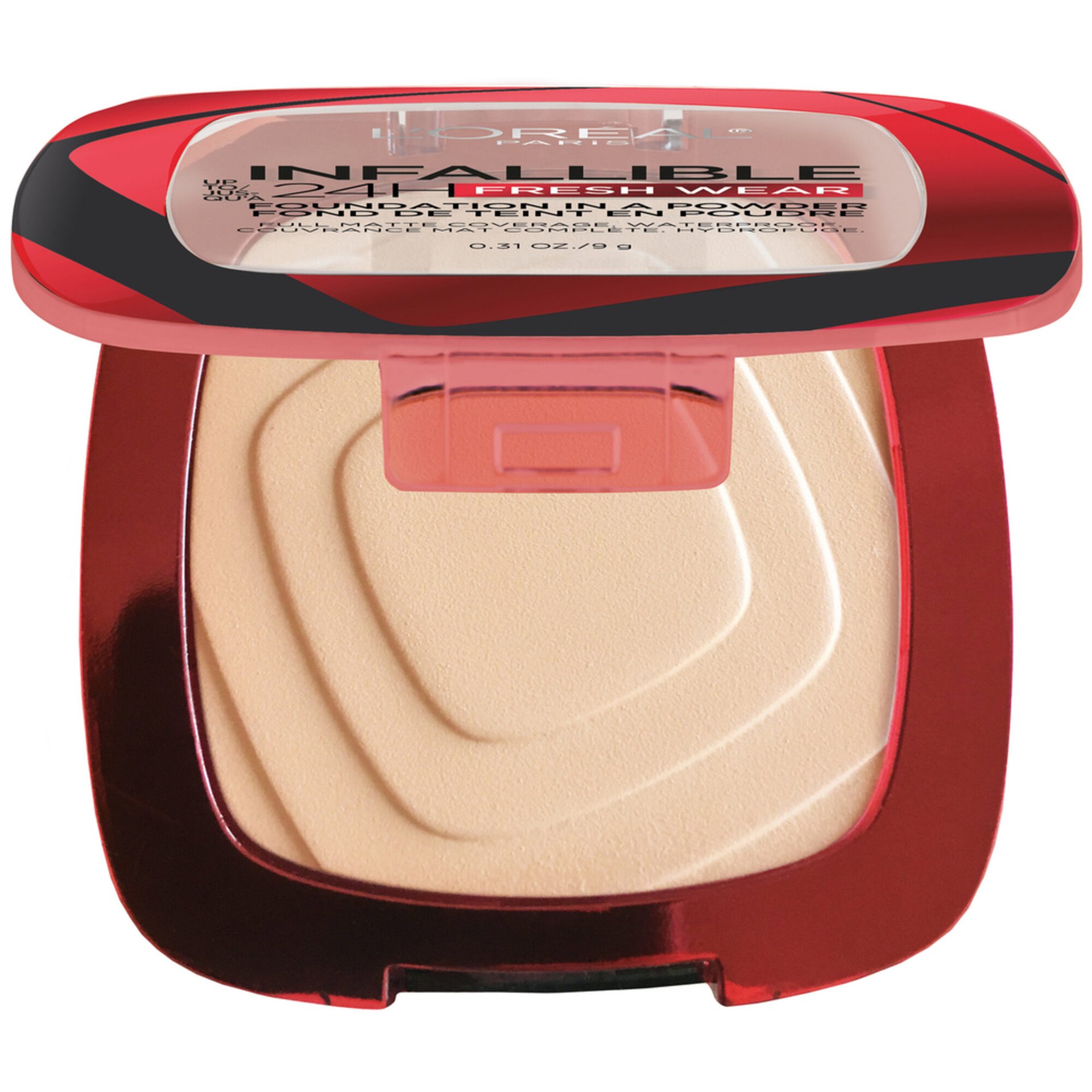 Polvos Pro Matte Nude Beige Abierto