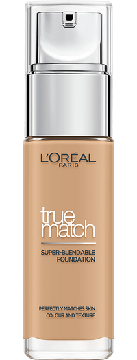 Foto del envase de la base de maquillaje True Match Golden Beige 3D