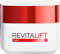 Cuidado facial Foto del envase de la crema diurna Revitalift (producto estrella)