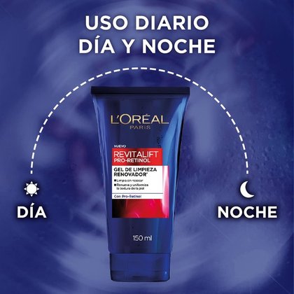 Gel de uso diario día y noche.
